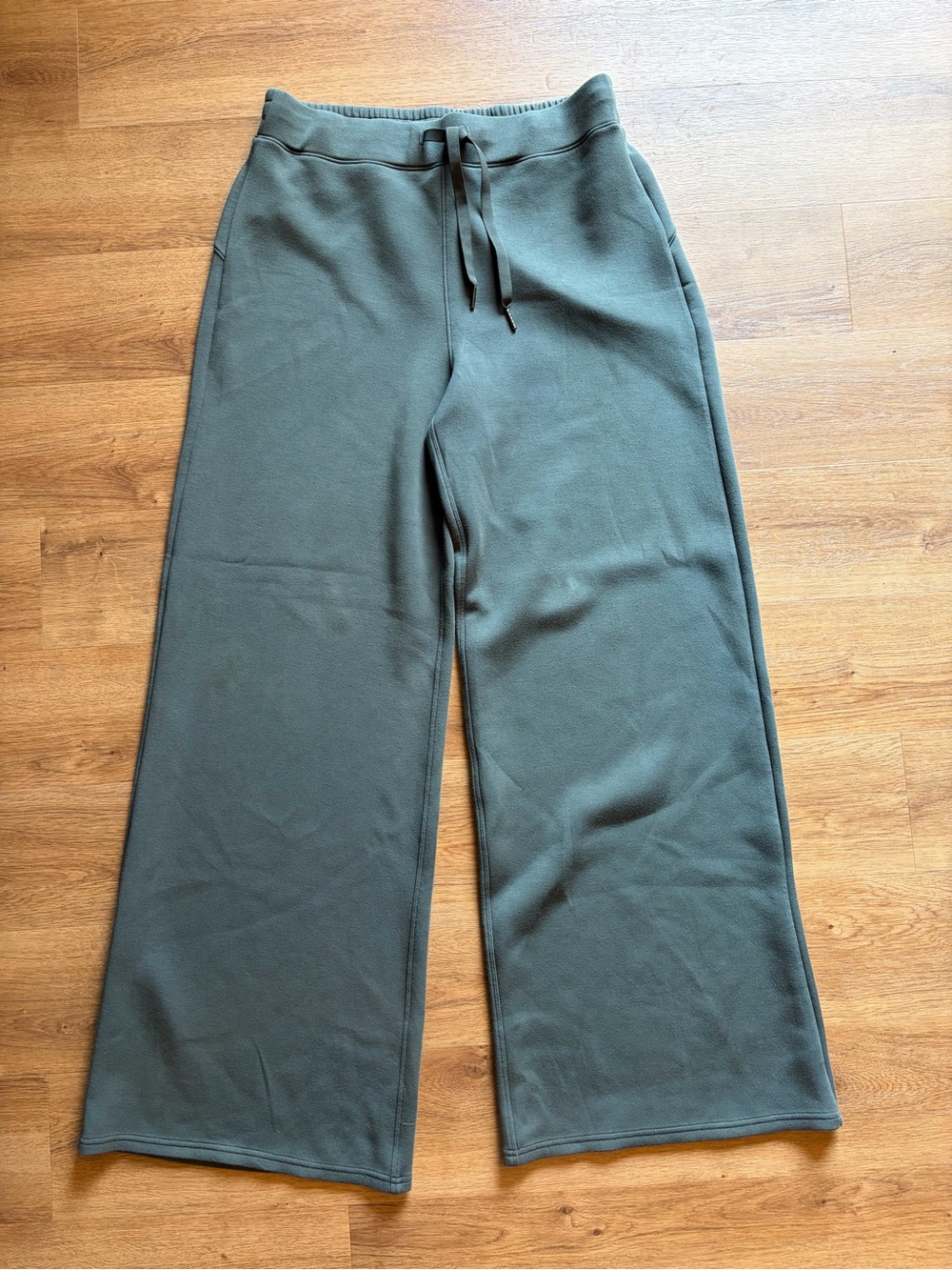 SPANX AirEssentials Wide Leg Sweatpants Tall XL Dark Green Lounge Pants